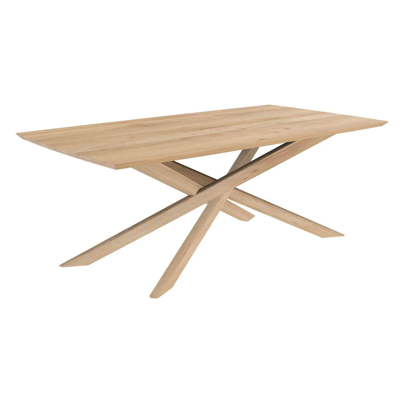 Ethnicraft Oak Mikado Rectangular Dining Table available from Make Your House A Home, Bendigo, Victoria, Australia