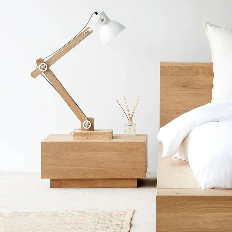 Ethnicraft Oak Madra Bedside Table is available from Make Your House A Home, Bendigo, Victoria, Australia