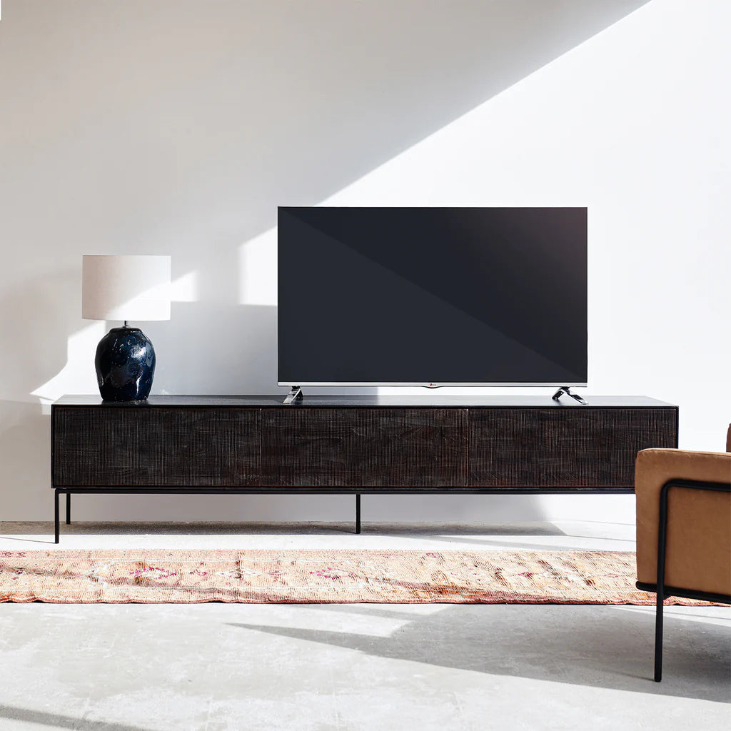 Ethnicraft Teak Grooves TV Cupoard Unit is available from Make Your House A Home, Bendigo, Victoria, Australia