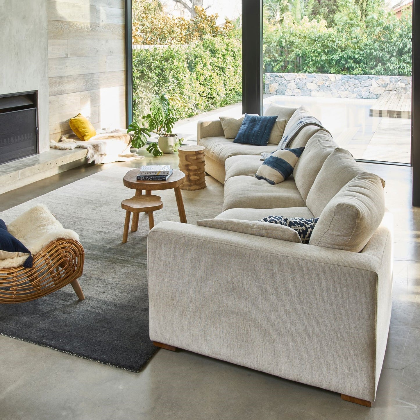 Shona Modular Sofa by Molmic available from Make Your House A Home, Furniture Store located in Bendigo, Victoria. Australian Made in Melbourne. Momic Feather Blend.