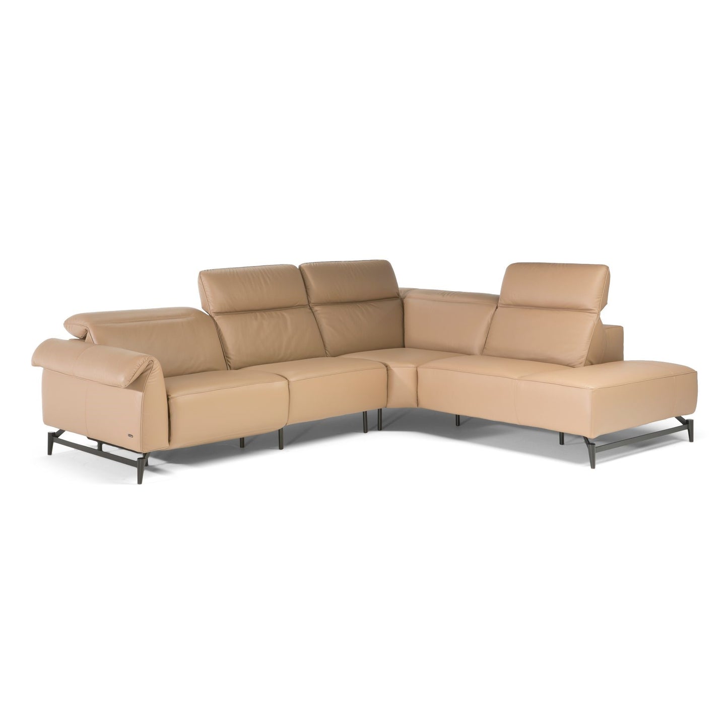 Natuzzi Editions Leggiadro C143 Modular Sofa. Available from your Natuzzi Stockist Make Your House A Home, Bendigo, Victoria. Australia wide delivery to Melbourne. Italian leather.