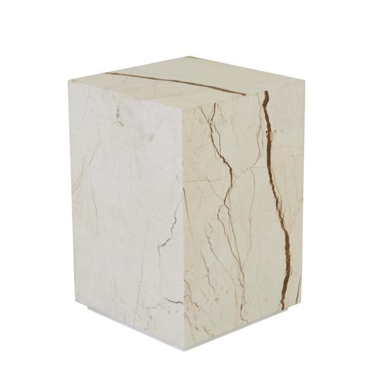 Elle Block Square Side Table by GlobeWest from Make Your House A Home Premium Stockist. Furniture Store Bendigo. 20% off Globe West Sale. Australia Wide Delivery.