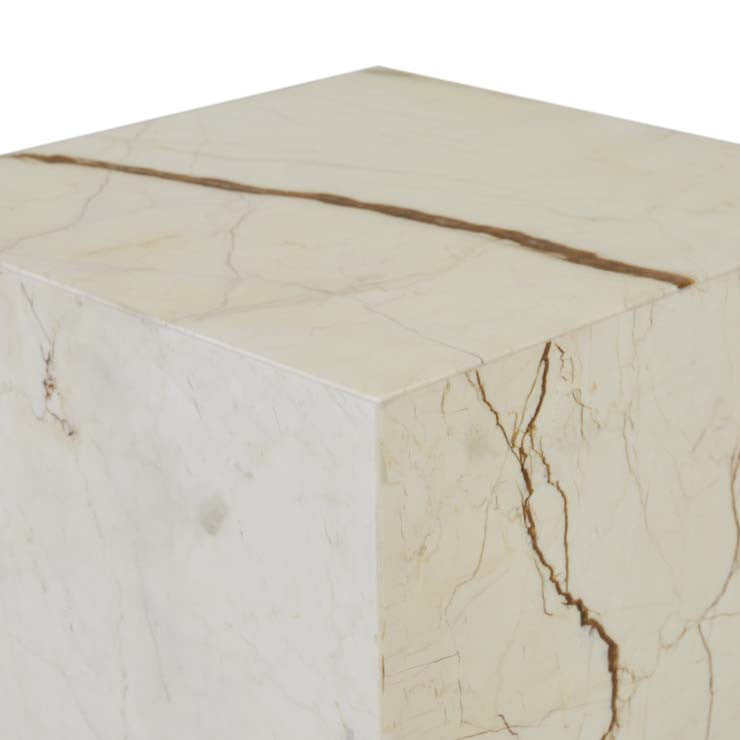 Elle Block Square Side Table by GlobeWest from Make Your House A Home Premium Stockist. Furniture Store Bendigo. 20% off Globe West Sale. Australia Wide Delivery.
