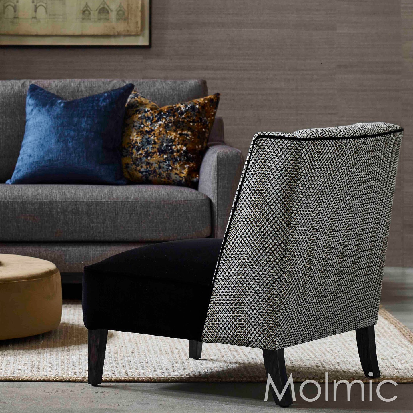 Charles Occasional Chair by Molmic available from Make Your House A Home, Furniture Store located in Bendigo, Victoria. Australian Made in Melbourne.