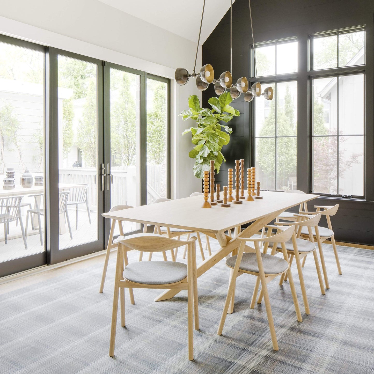 Ethnicraft Oak Mikado Rectangular Dining Table available from Make Your House A Home, Bendigo, Victoria, Australia