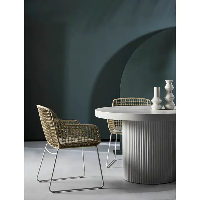 Granada Island Dining Arm Chair by GlobeWest from Make Your House A Home Premium Stockist. Outdoor Furniture Store Bendigo. 20% off Globe West. Australia Wide Delivery.