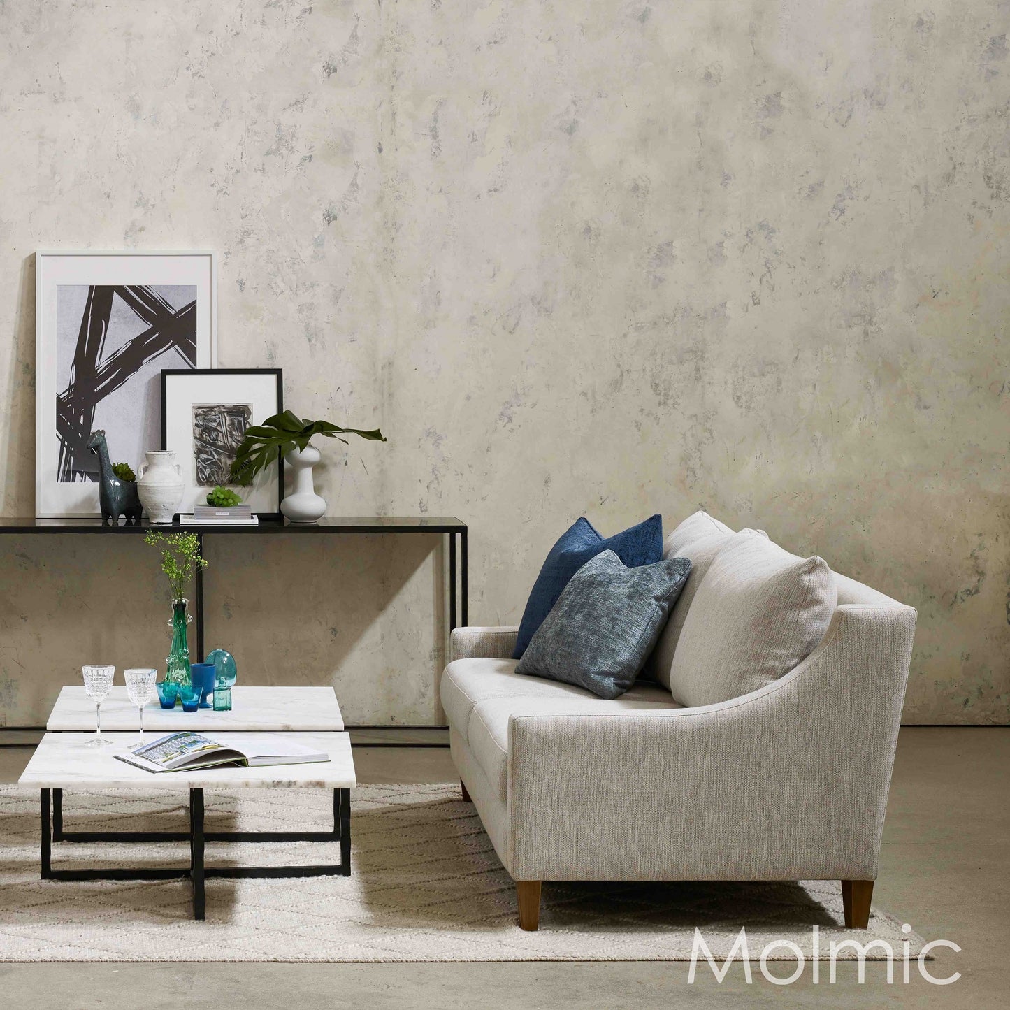 Tasman Sofa by Molmic available from Make Your House A Home, Furniture Store located in Bendigo, Victoria. Australian Made in Melbourne.