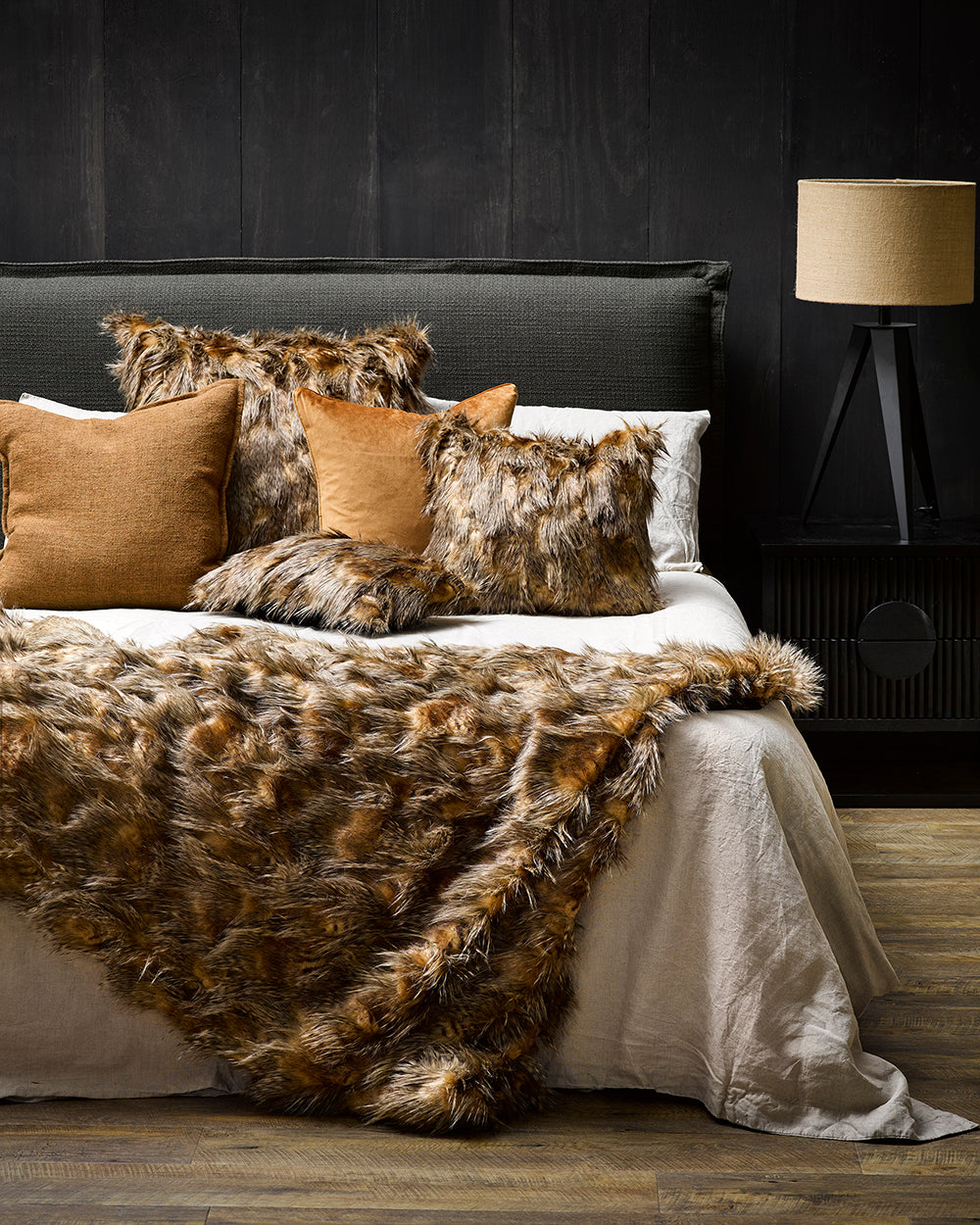 Heirloom Red Fox Cushions in Faux Fur are available from Make Your House A Home Premium Stockist. Furniture Store Bendigo, Victoria. Australia Wide Delivery. Furtex Baya.