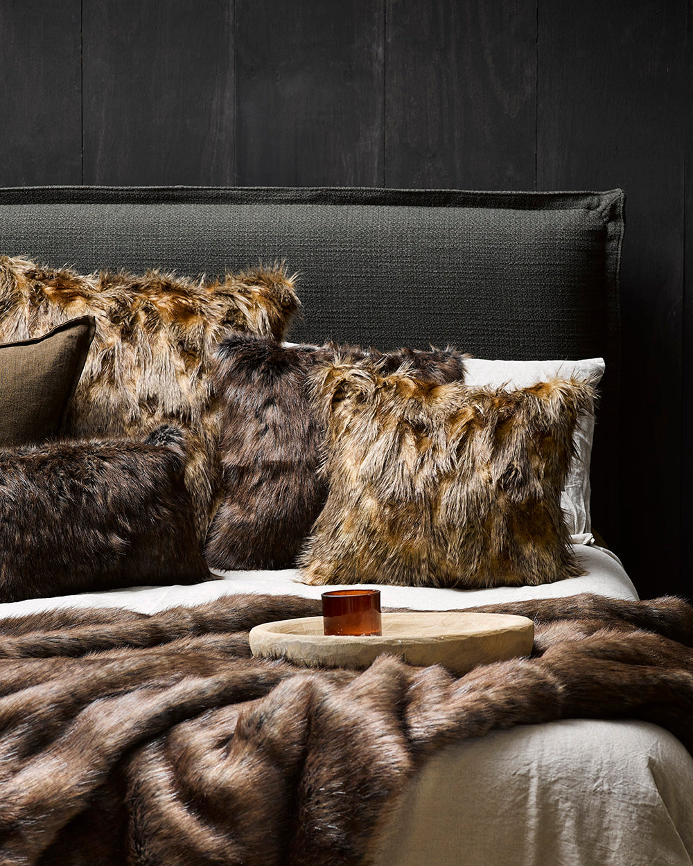 Heirloom Red Fox Cushions in Faux Fur are available from Make Your House A Home Premium Stockist. Furniture Store Bendigo, Victoria. Australia Wide Delivery. Furtex Baya.