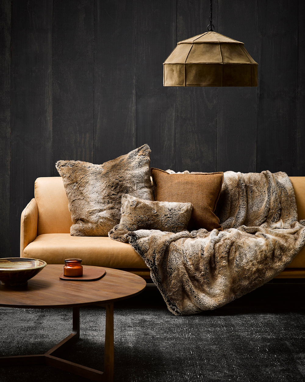 Heirloom Sable Cushions in Faux Fur are available from Make Your House A Home Premium Stockist. Furniture Store Bendigo, Victoria. Australia Wide Delivery. Furtex Baya.