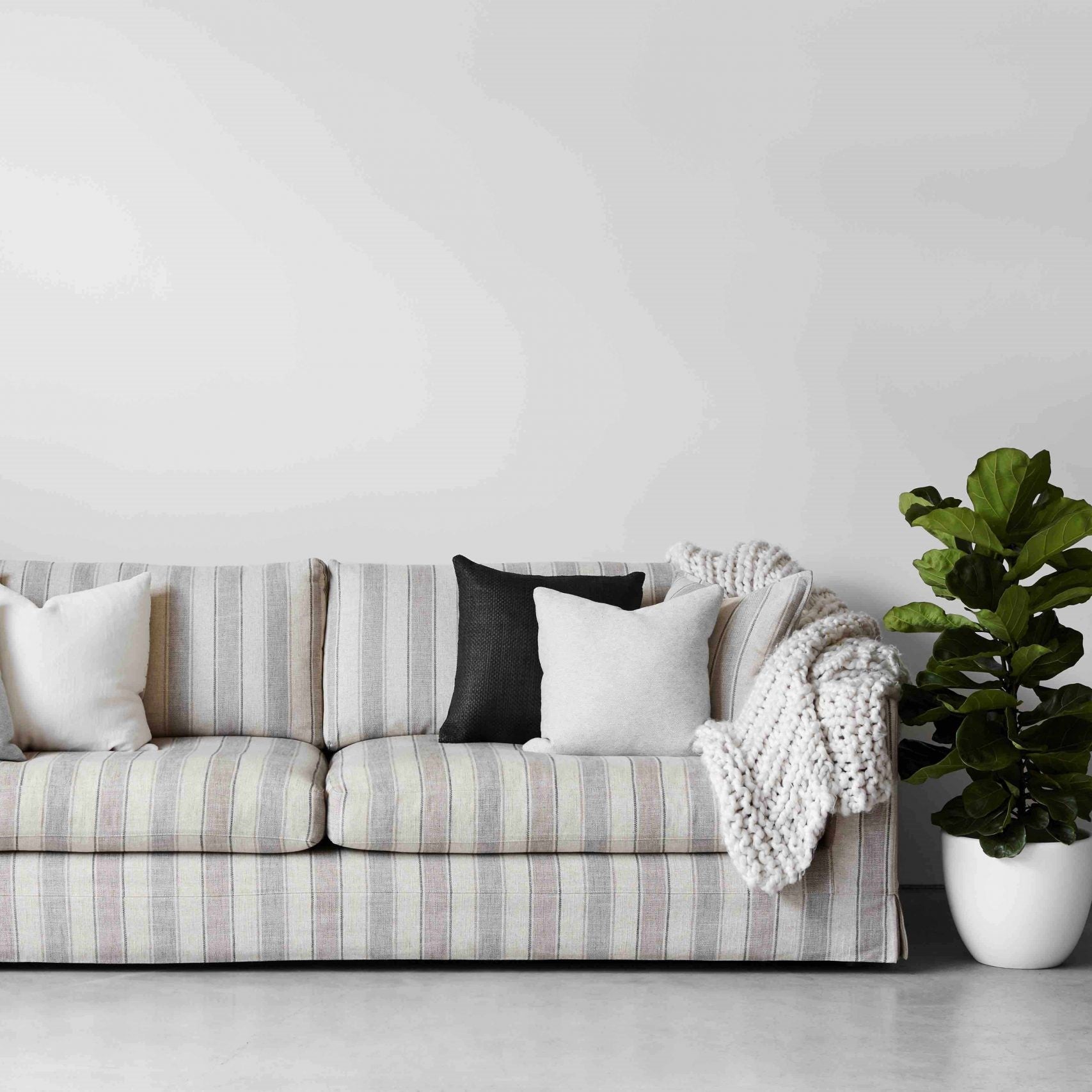 Sherman Loose Cover Sofa by Molmic available from Make Your House A Home, Furniture Store located in Bendigo, Victoria. Australian Made in Melbourne.