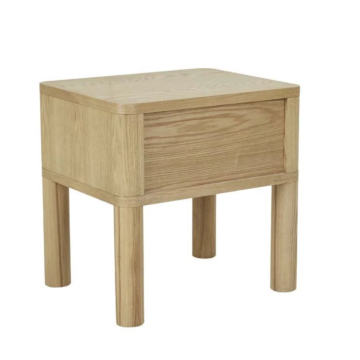 Oliver Fluted 1 Drawer Bedside Table by GlobeWest from Make Your House A Home Premium Stockist. Furniture Store Bendigo. 20% off Globe West Sale. Australia Wide Delivery.
