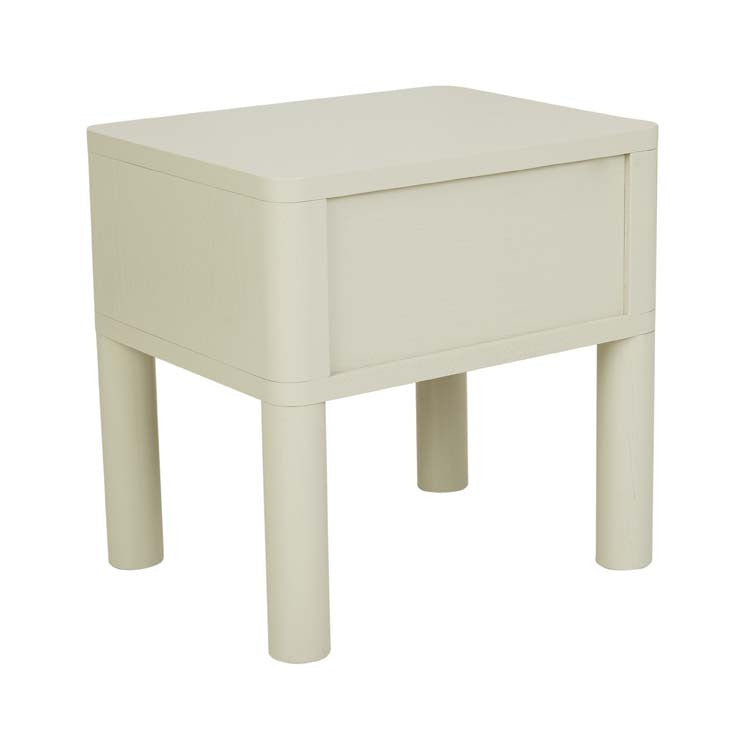 Oliver Fluted 1 Drawer Bedside Table by GlobeWest from Make Your House A Home Premium Stockist. Furniture Store Bendigo. 20% off Globe West Sale. Australia Wide Delivery.