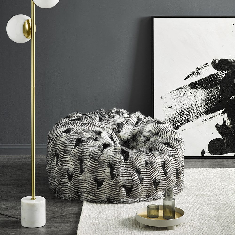 Heirloom Plush Pod Faux Fur Bean Bag Cover from Make Your House A Home Premium Stockist. Furniture Store Bendigo, Victoria. Australia Wide Delivery.