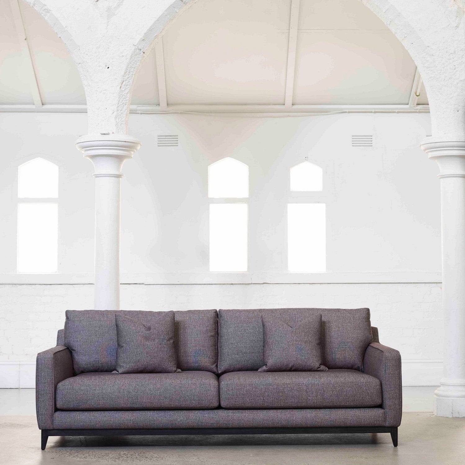 Barker Sofa by Molmic available from Make Your House A Home, Furniture Store located in Bendigo, Victoria. Australian Made in Melbourne.