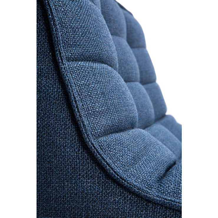 N701 Ethnicraft Slouch Sofa in Navy Blue fabric available from Make Your House A Home, Bendigo, Victoria, Australia