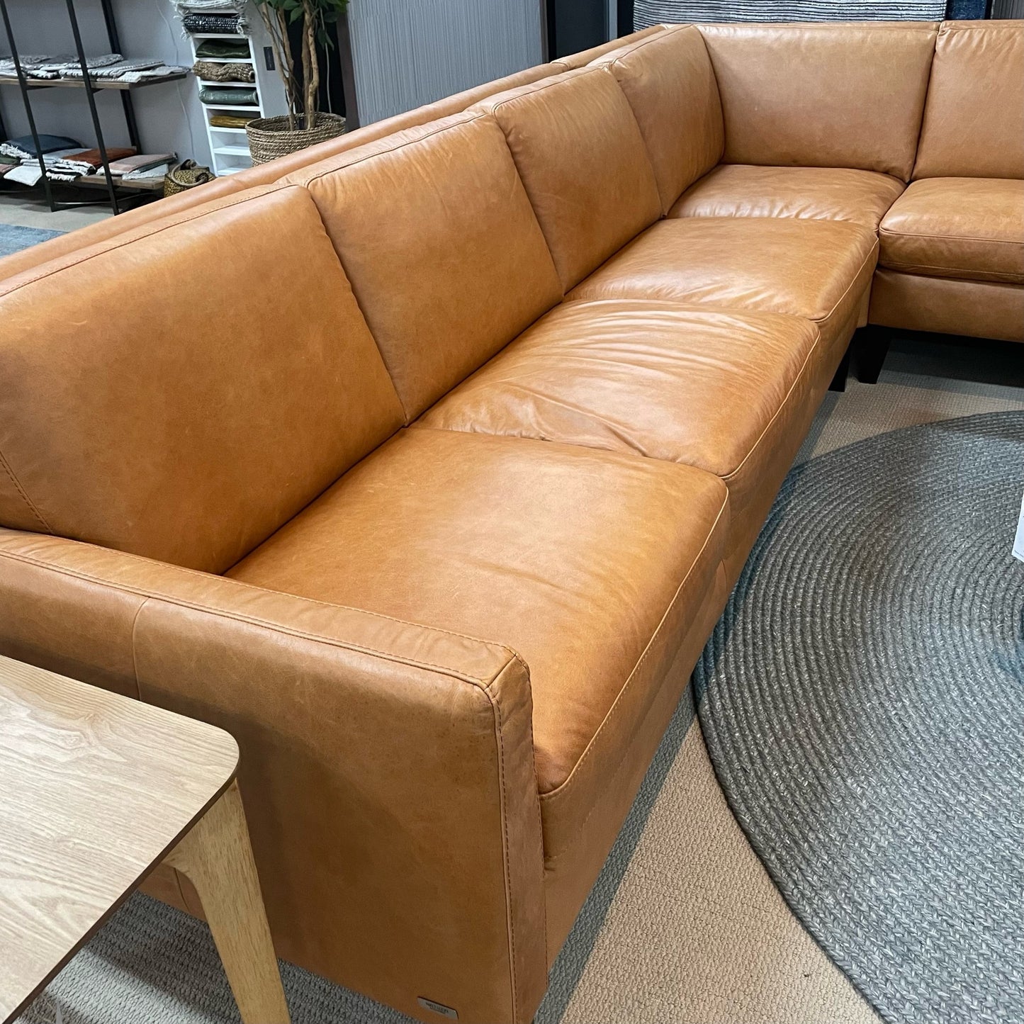 Natuzzi Editions Clearance Quiete Tan Corner Modular