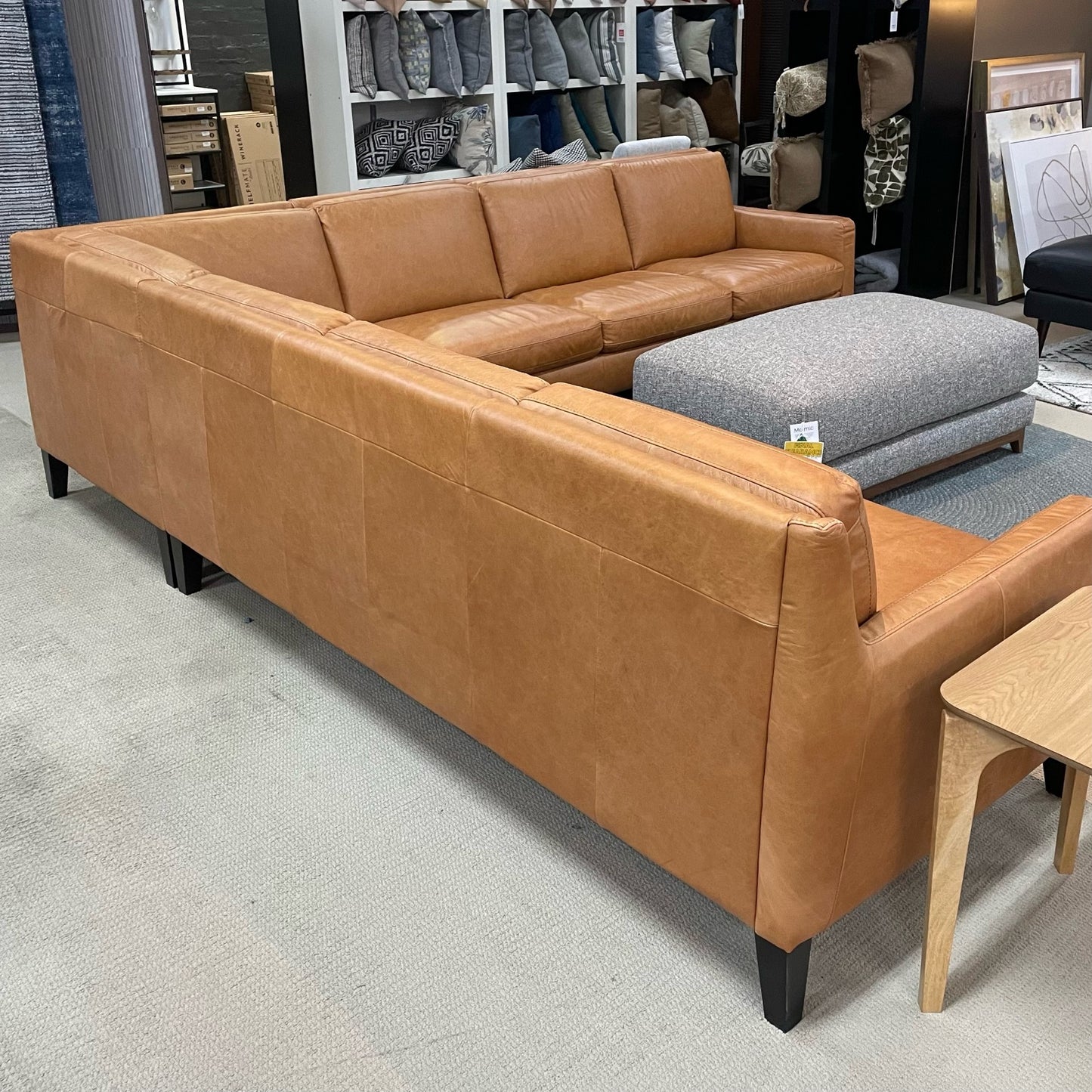 Natuzzi Editions Clearance Quiete Tan Corner Modular