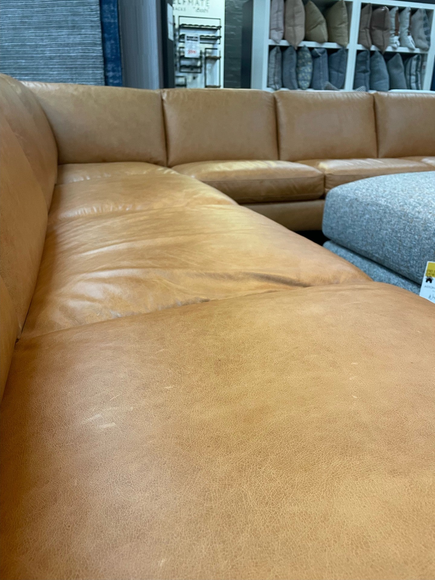 Natuzzi Editions Clearance Quiete Tan Corner Modular