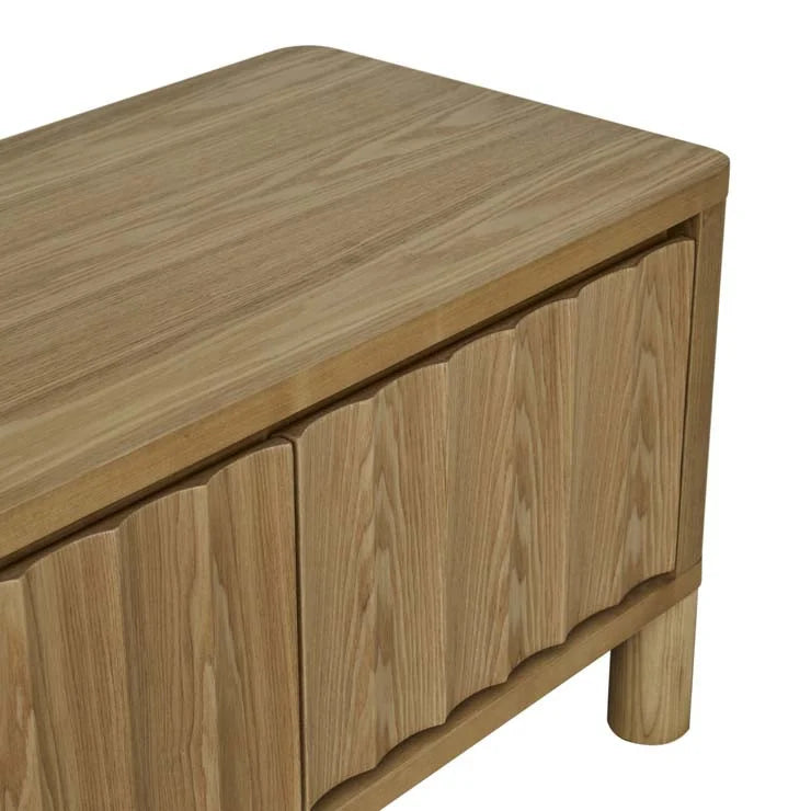 Oliver Fluted Entertainment Unit by GlobeWest from Make Your House A Home Premium Stockist. Furniture Store Bendigo. 20% off Globe West Sale. Australia Wide Delivery.