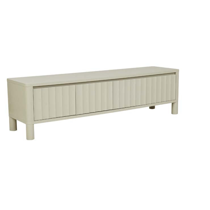 Oliver Fluted Entertainment Unit by GlobeWest from Make Your House A Home Premium Stockist. Furniture Store Bendigo. 20% off Globe West Sale. Australia Wide Delivery.