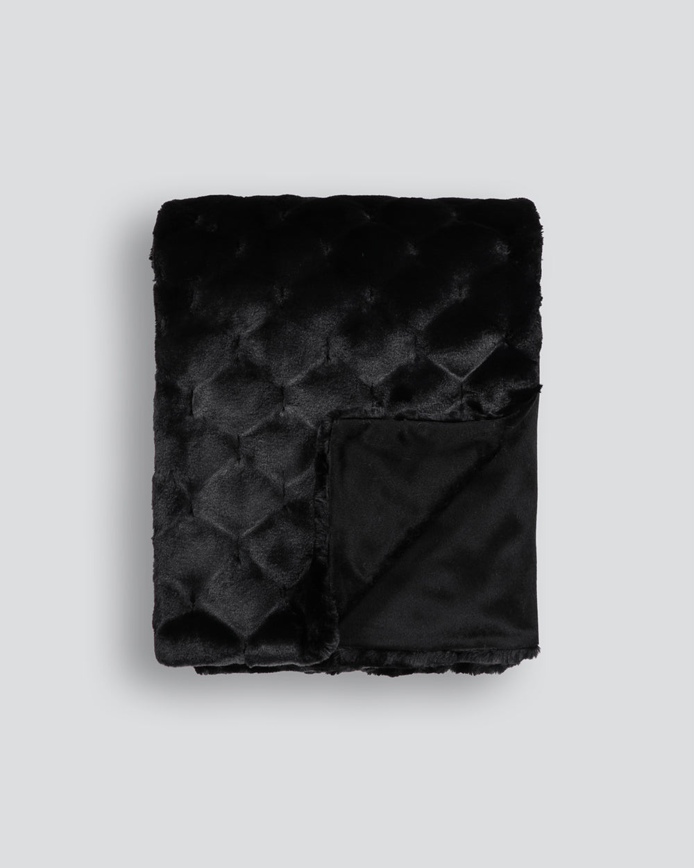 Heirloom Valentina Black Throw Rug Blanket in Faux Fur is available from Make Your House A Home Premium Stockist. Furniture Store Bendigo, Victoria. Australia Wide Delivery.