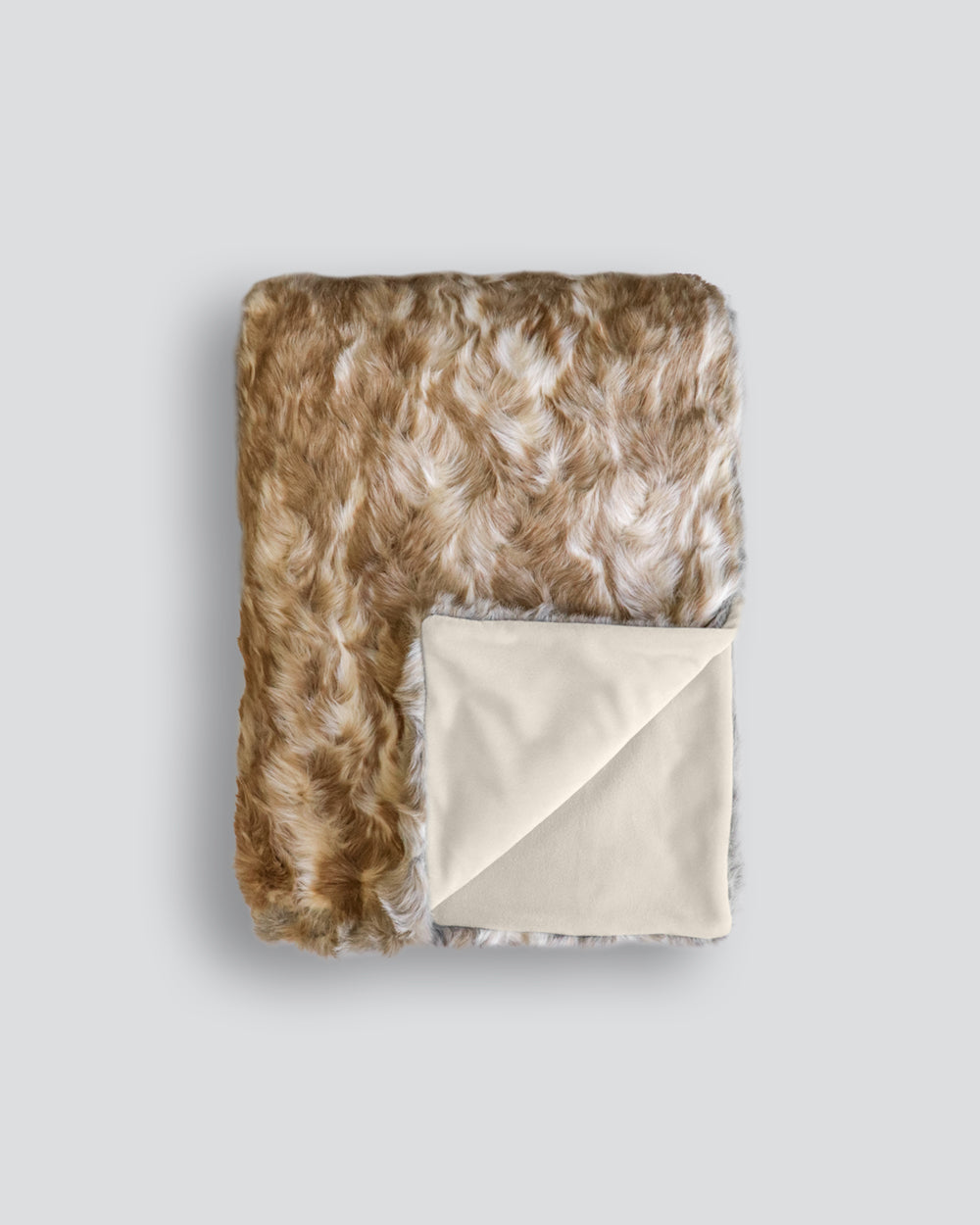 Heirloom Vintage Squirrel Fawn Throw Rug Blanket in Faux Fur is available from Make Your House A Home Premium Stockist. Furniture Store Bendigo, Victoria. Australia Wide Delivery.