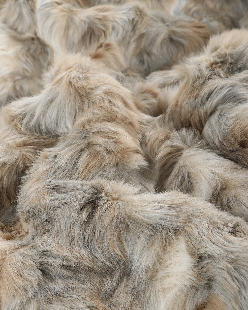 Heirloom Vintage Squirrel Grey Throw Rug Blanket in Faux Fur is available from Make Your House A Home Premium Stockist. Furniture Store Bendigo, Victoria. Australia Wide Delivery.