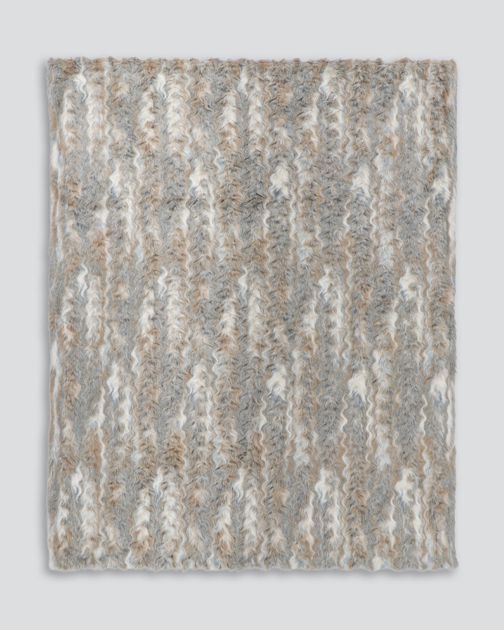 Heirloom Vintage Squirrel Grey Throw Rug Blanket in Faux Fur is available from Make Your House A Home Premium Stockist. Furniture Store Bendigo, Victoria. Australia Wide Delivery.