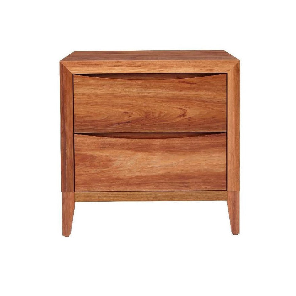 Bolton Bedside Table in solid Tasmanian Blackwood available at Make Your House A Home. Furniture Store Bendigo. Astra Australian Made Timber Furniture.