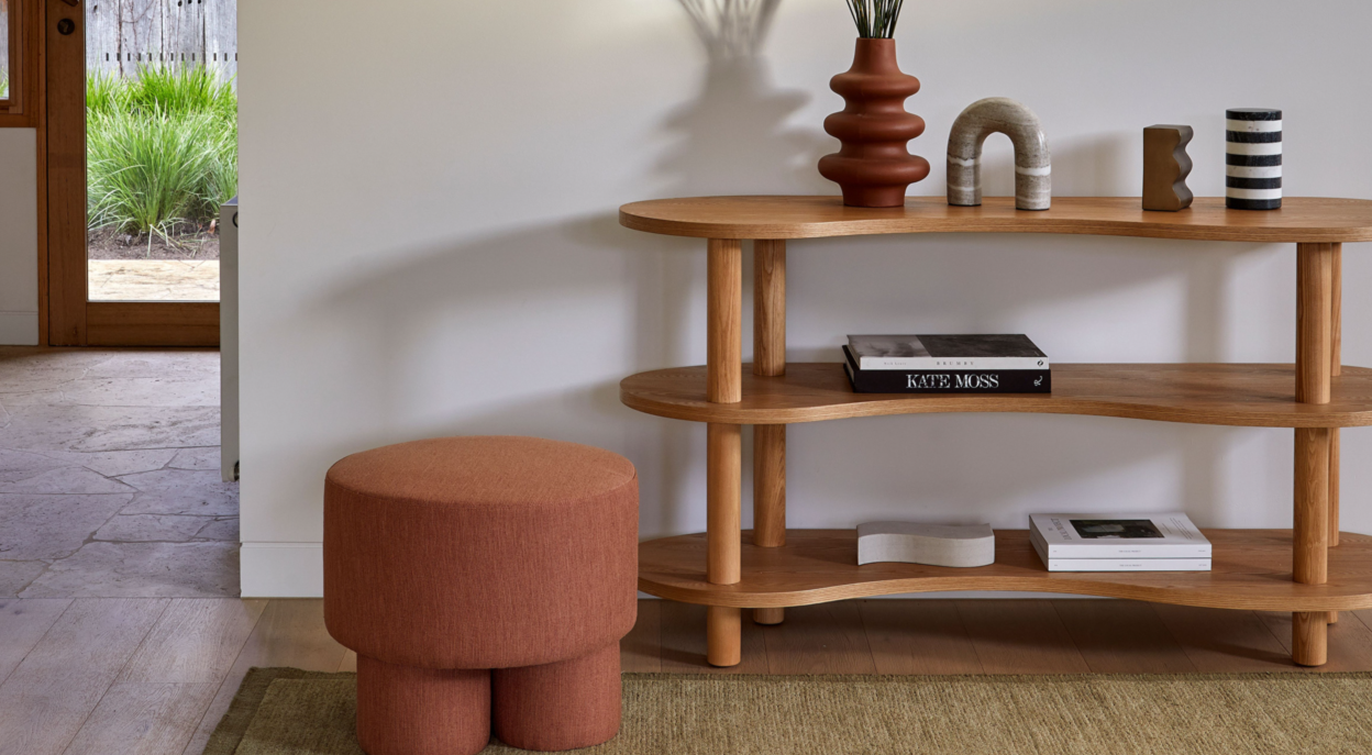 Bowie Low Bookshelf by GlobeWest from Make Your House A Home Premium Stockist. Furniture Store Bendigo. 20% off Globe West Sale. Australia Wide Delivery.