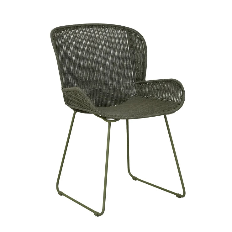 Granada Butterfly Closed Weave Dining Chair by GlobeWest Make