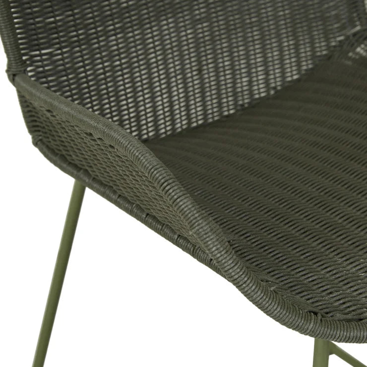 Granada Butterfly Closed Weave Dining Chair by GlobeWest from Make Your House A Home Premium Stockist. Outdoor Furniture Store Bendigo. 20% off Globe West. Australia Wide Delivery.