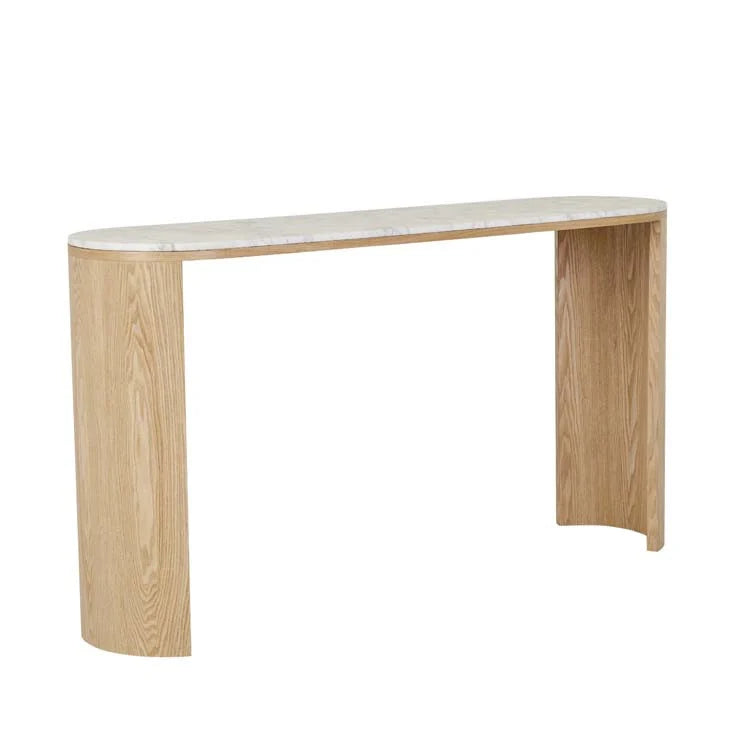 Classique Oval Marble Console by GlobeWest from Make Your House A Home Premium Stockist. Furniture Store Bendigo. 20% off Globe West Sale. Australia Wide Delivery.