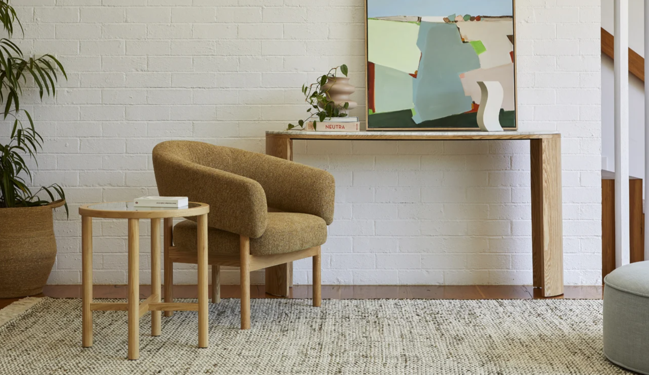 Classique Oval Marble Console by GlobeWest from Make Your House A Home Premium Stockist. Furniture Store Bendigo. 20% off Globe West Sale. Australia Wide Delivery.