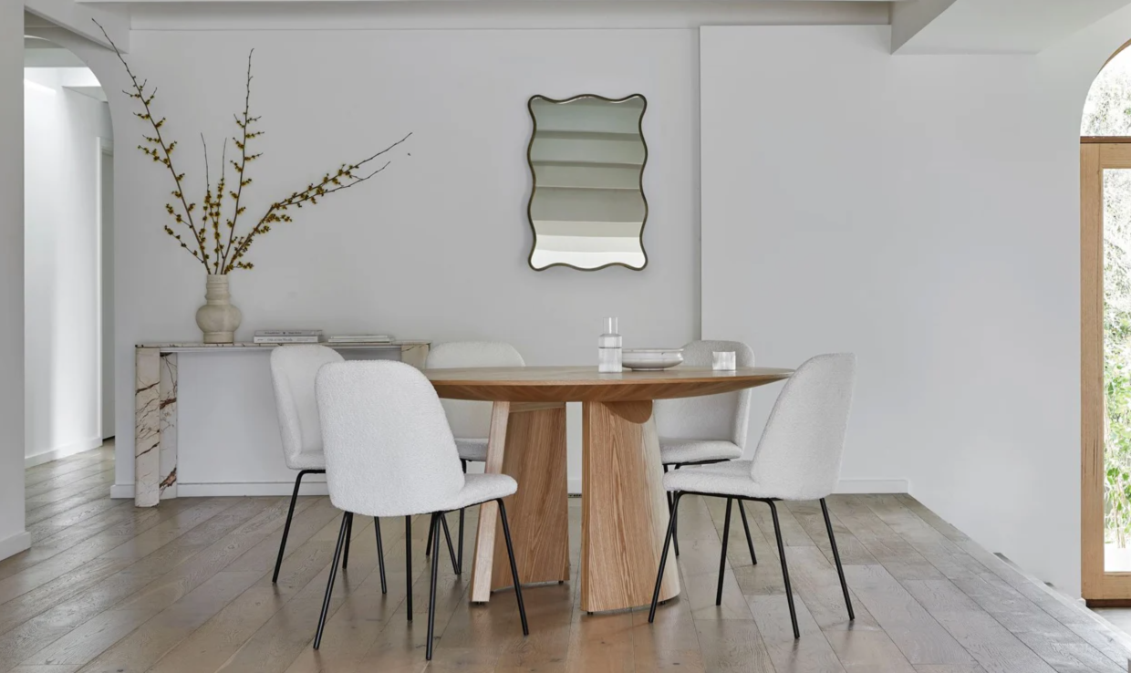 Kin Round Dining Table by GlobeWest from Make Your House A Home Premium Stockist. Furniture Store Bendigo. 20% off Globe West Sale. Australia Wide Delivery.