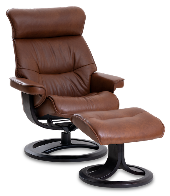 Nordic 93 Recliner & Ottoman