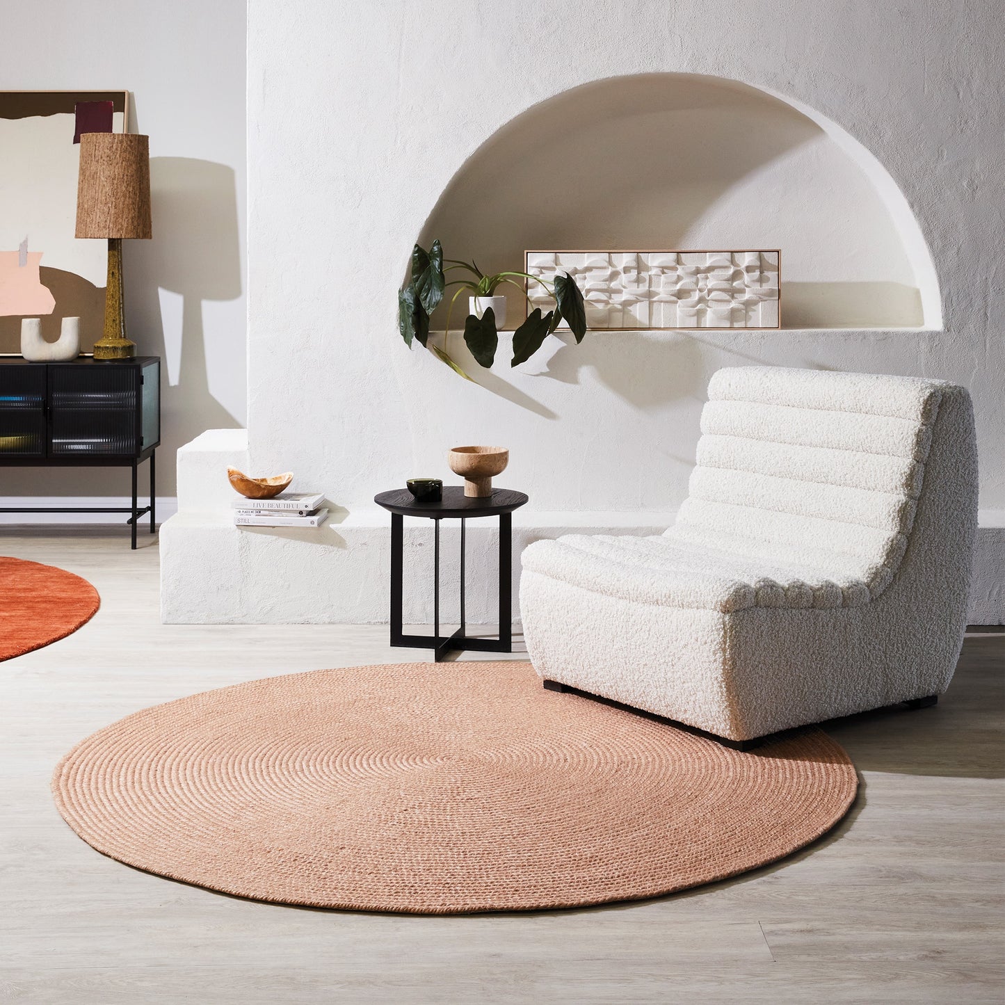 Paddington Clay Round Rug 20% off from the Rug Collection Stockist Make Your House A Home, Furniture Store Bendigo. Free Australia Wide Delivery