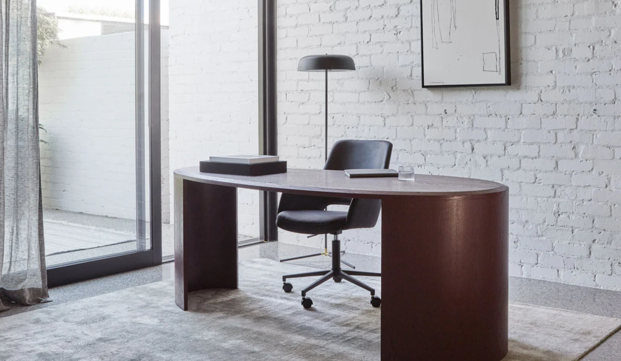 Quentin Office Chair by GlobeWest from Make Your House A Home Premium Stockist. Furniture Store Bendigo. 20% off Globe West Sale. Australia Wide Delivery.