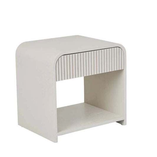 Chloe Channel Bedside Table by GlobeWest from Make Your House A Home Premium Stockist. Furniture Store Bendigo. 20% off Globe West Sale. Australia Wide Delivery.