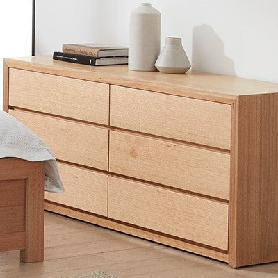 Sorrento Bedroom Dresser in solid Tasmanian Oak available at Make Your House A Home. Furniture Store Bendigo. Astra Australian Made Timber Furniture.