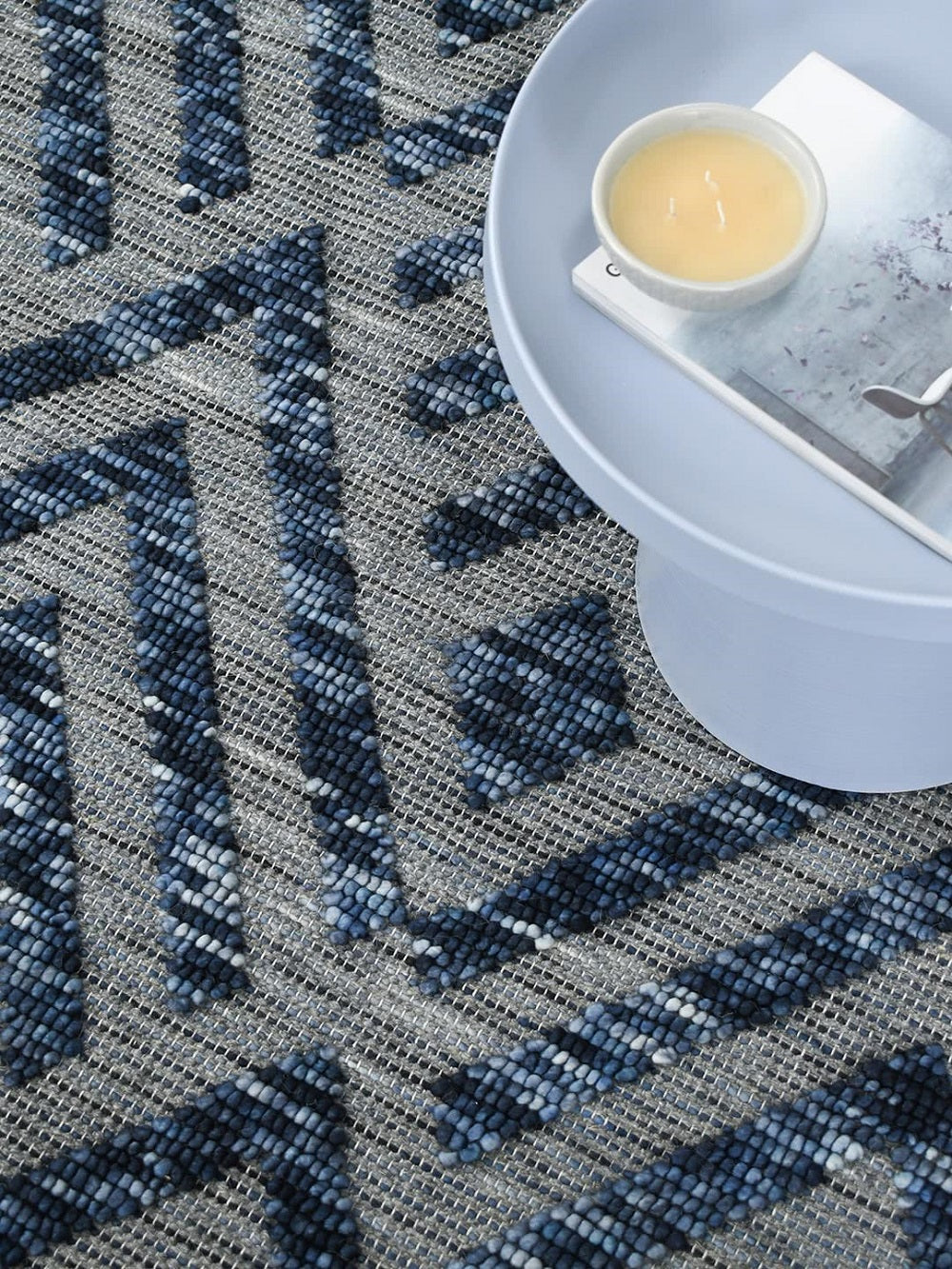 Zamora Indigo Rug 20% off from the Rug Collection Stockist Make Your House A Home, Furniture Store Bendigo. Free Australia Wide Delivery