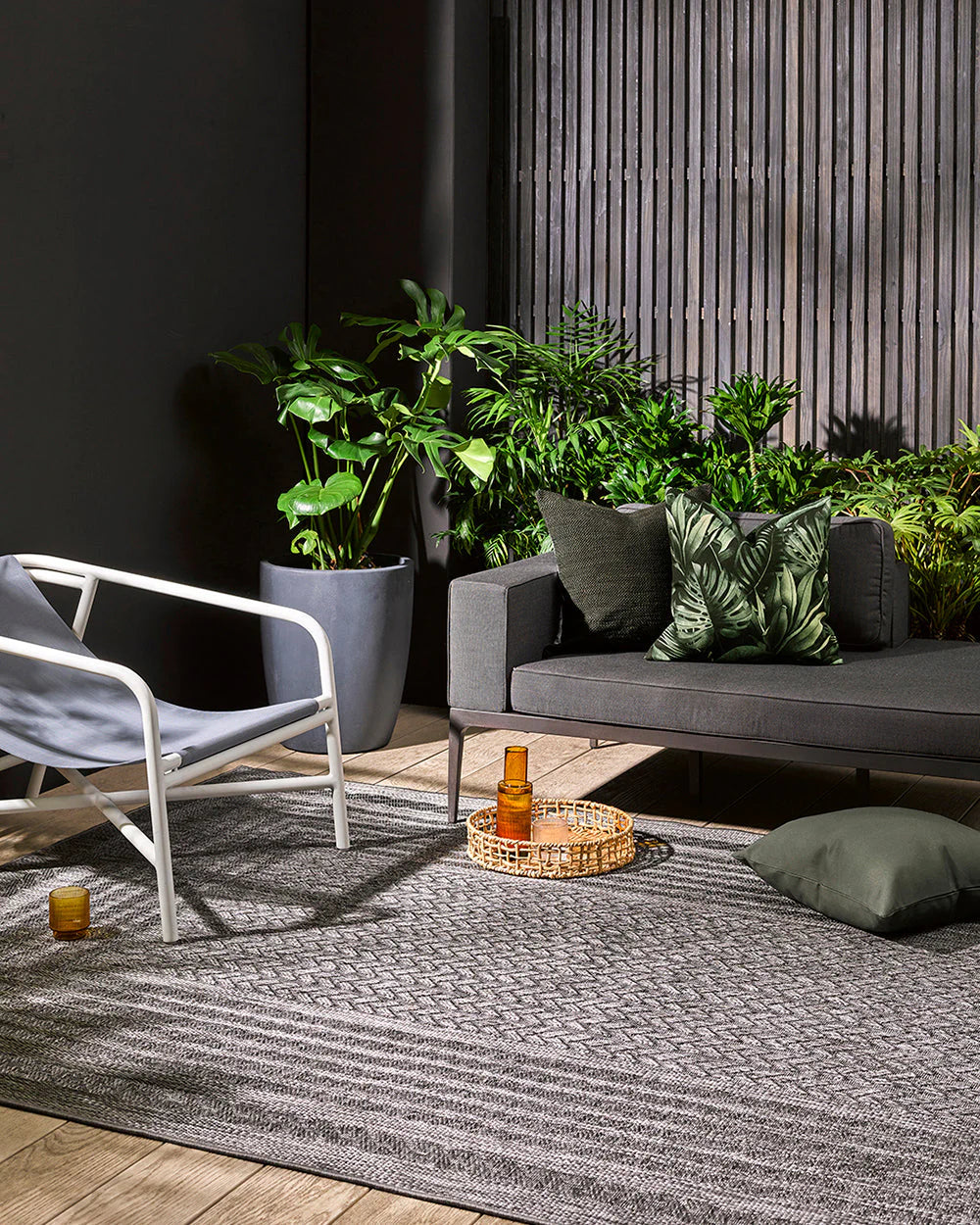 Antigua Outdoor Rug from Baya Furtex Stockist Make Your House A Home, Furniture Store Bendigo. Free Australia Wide Delivery.