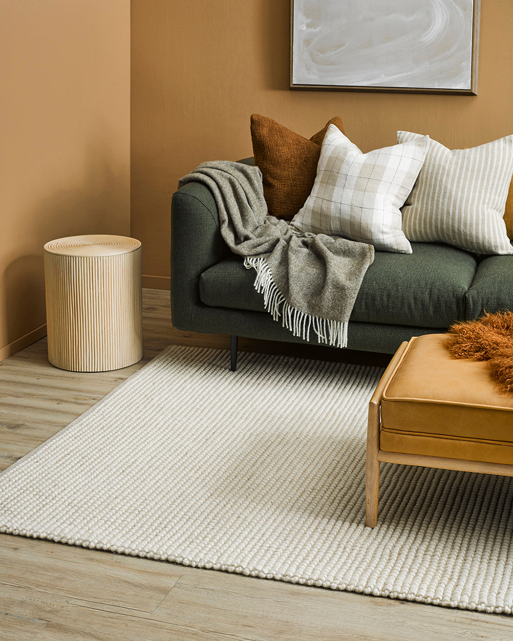 Arizona Ivory Rug from Baya Furtex Stockist Make Your House A Home, Furniture Store Bendigo. Free Australia Wide Delivery. Mulberi Rugs.