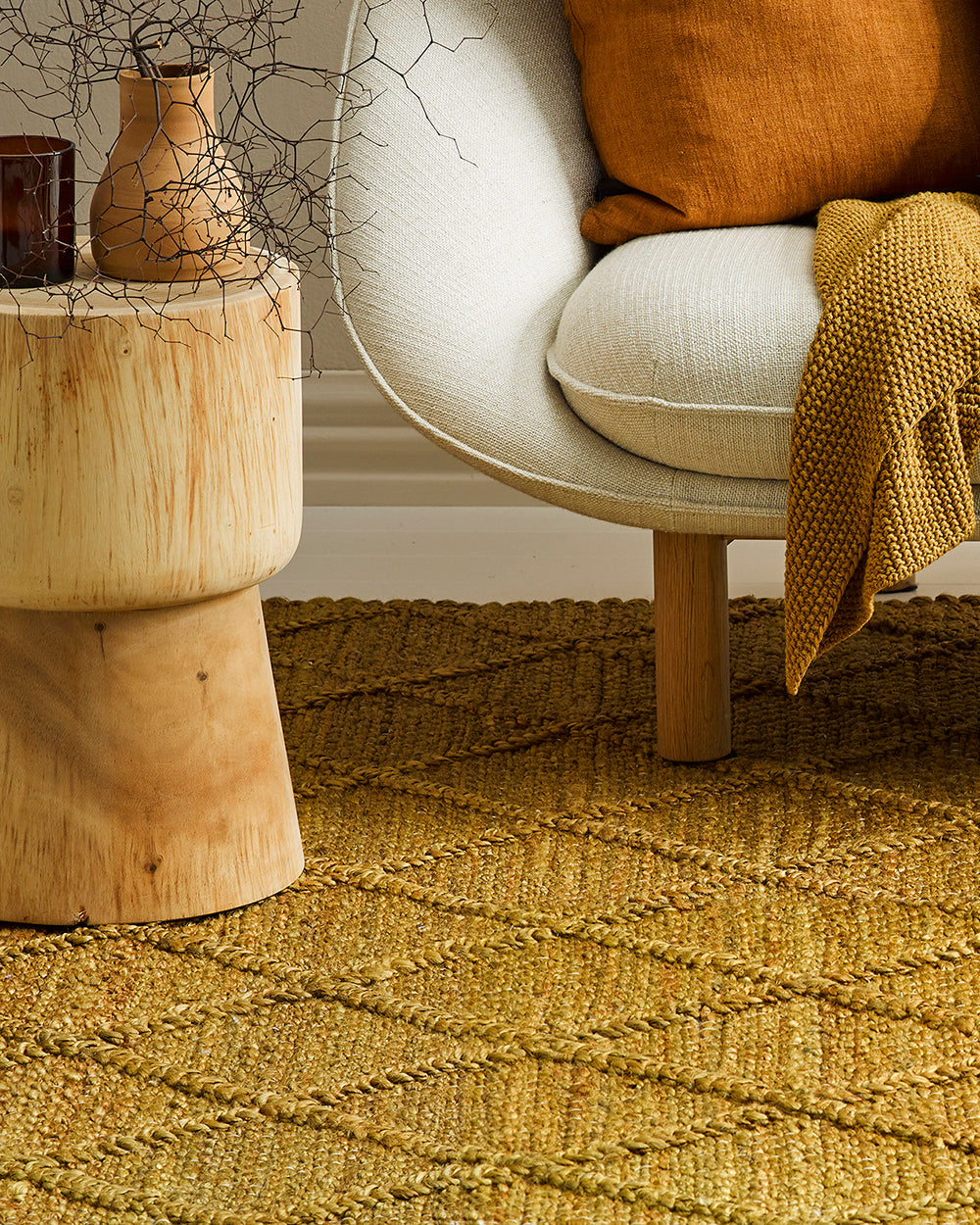 Assam Saddle Rug from Baya Furtex Stockist Make Your House A Home, Furniture Store Bendigo. Free Australia Wide Delivery. Mulberi Rugs.