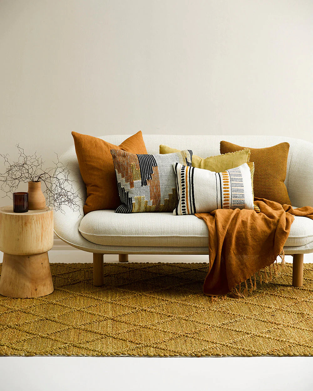 Assam Saddle Rug from Baya Furtex Stockist Make Your House A Home, Furniture Store Bendigo. Free Australia Wide Delivery. Mulberi Rugs.