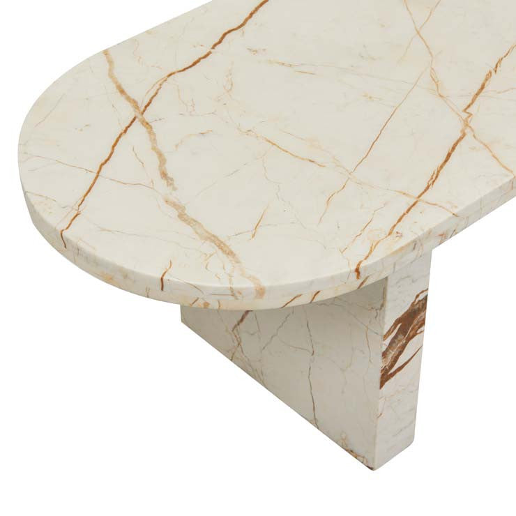Amara Oval Bench by GlobeWest from Make Your House A Home Premium Stockist. Furniture Store Bendigo. 20% off Globe West. Australia Wide Delivery.