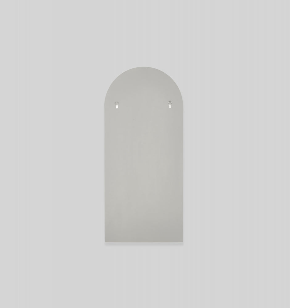 Bjorn oversize arch mirror from behind