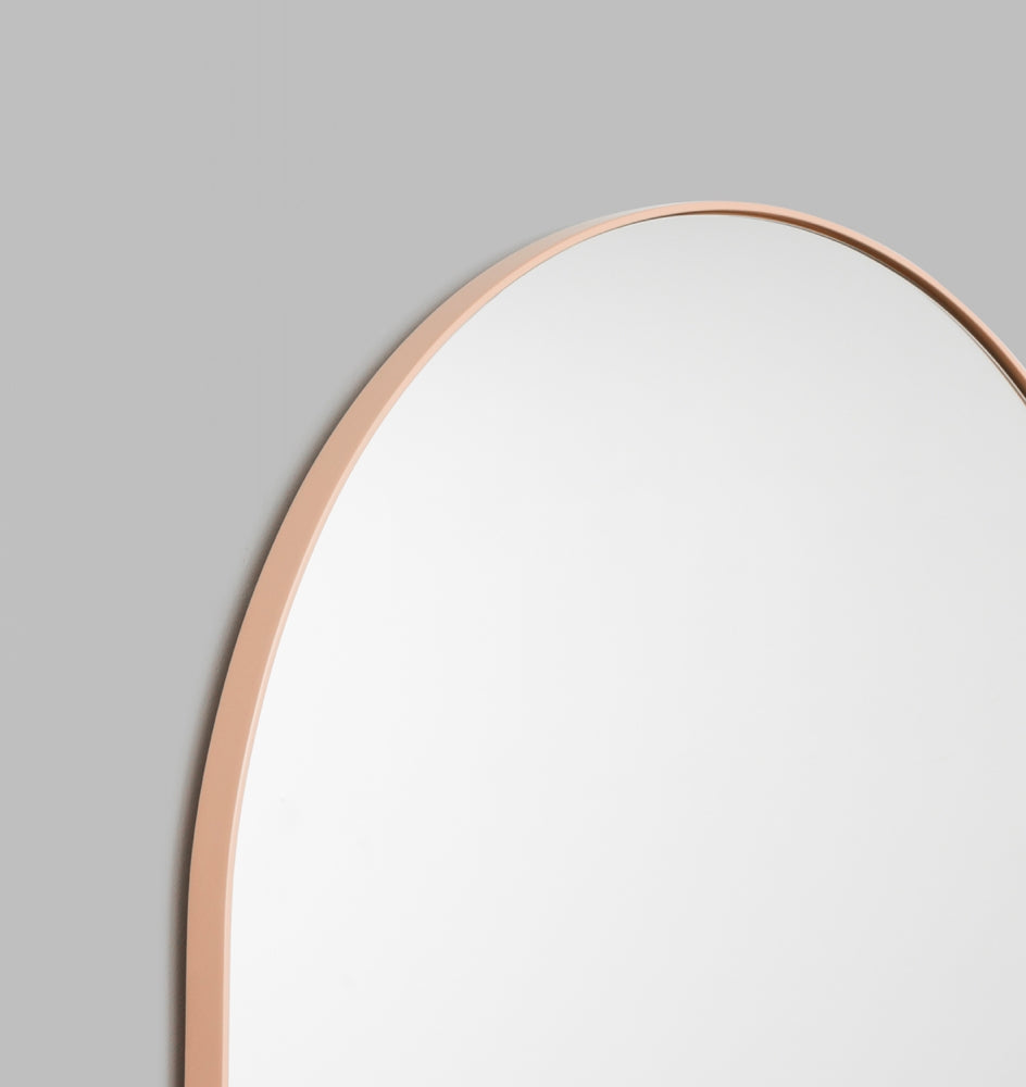 Bjorn floor mirror with powder frame