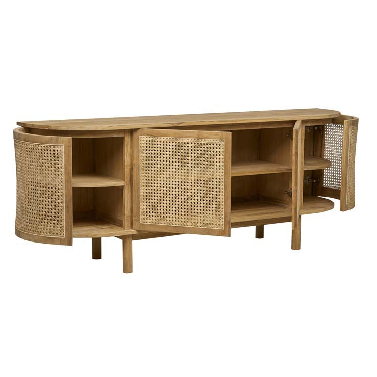 Willow Curve Buffet by GlobeWest from Make Your House A Home Premium Stockist. Furniture Store Bendigo. 20% off Globe West Sale. Australia Wide Delivery.
